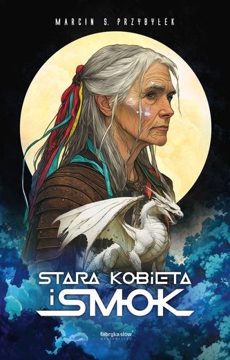 Stara kobieta i smok