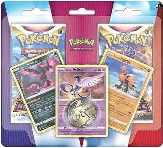 Pokémon TCG Galarian Birds Blister (Articuno/Zapdos/Moltres)