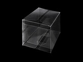 Plastová krabička - 10 ks - transparent