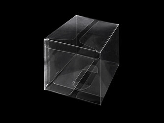 Plastová krabička - 10 ks - transparent