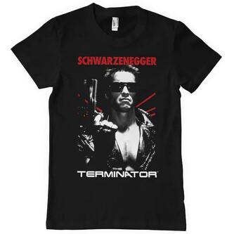 Tričko Terminator - Schwarzenegger, 4XL