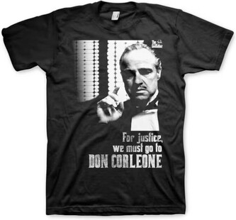 Tričko The Godfather - For Justice, 5XL