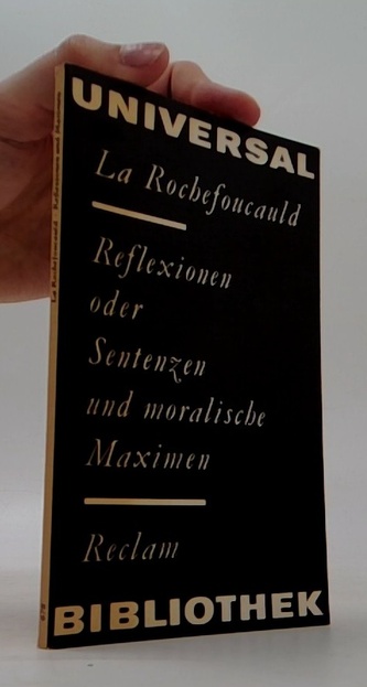 Reflexionen oder Sentenzen und moralische Maximen