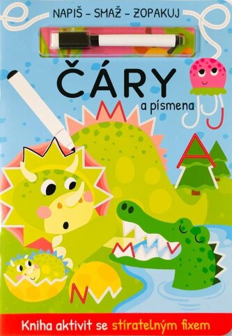 Napiš, smaž, zopakuj Čáry a písmena