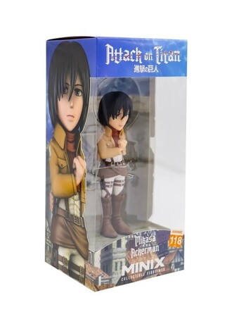 Figurka MINIX Anime: Attack on Titan - Mikasa, 9 x 18 x 8 cm