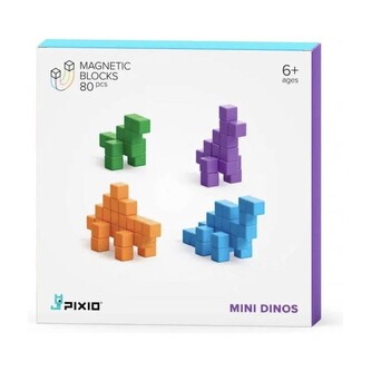 PIXIO Mini Dinos magnetická stavebnice