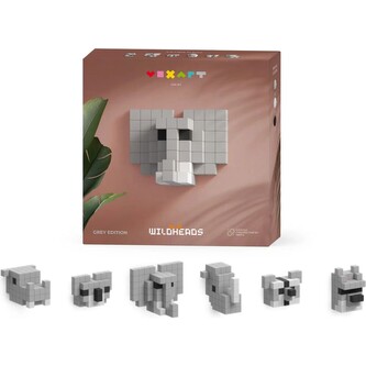 PIXIO Voxart - Wildheads - Grey Edition, Smart Pixel