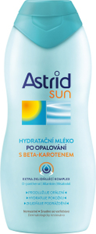 Astrid Hydratační mléko po opalování s beta-karotenem 200 ml unisex