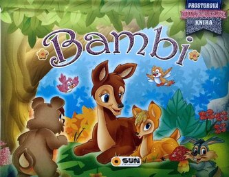 Bambi - Prostorová kniha