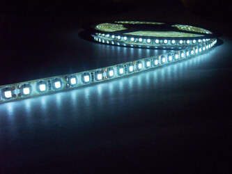 LED páska SMD3528, studená bílá, 12V, 1m, IP54, 120 LED/m