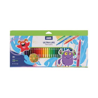 Popisovače JUNIOR Ultra Life (sada 36 kusů)