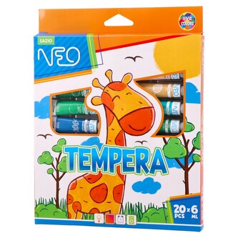 Neo Fantasy temperové barvy 6 ml / sada 20 ks