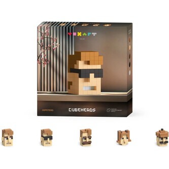 PIXIO Voxart - Cubeheads - Hipsters, Smart Pixel