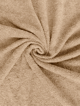 Prostěradlo Froté Lux do postýlky 70x140 cm béžová