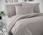 Saténové prodloužené povlečení LUXURY COLLECTION 140x220, 70x90cm světle šedé