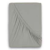 Jersey prostěradlo s lycrou 120x200cm světle šedé