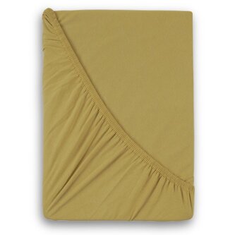 Jersey prostěradlo s lycrou 220x200cm béžové