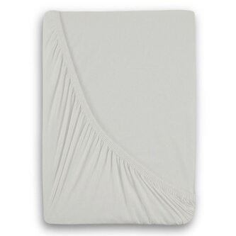 Jersey prostěradlo s lycrou jednolůžko 90x200cm bílé