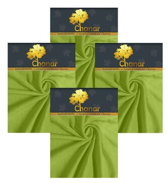 Prostěradlo Jersey Standard 90x200 cm, 4 ks, zelená