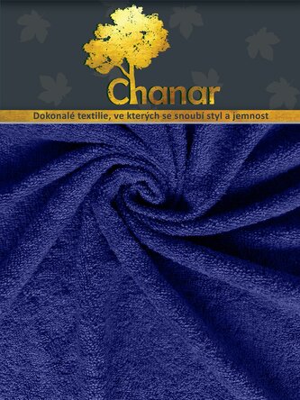 Prostěradlo Froté Top 180x200 cm tmavě modrá Prostěradlo Froté Top 180x200 cm tmavě modrá