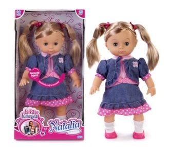 Lalka Natalia mówi po polsku 39cm