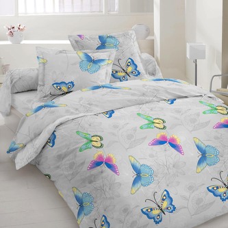 Bavlněné povlečení Multi butterfly 140x200, 70x90cm Bavlněné povlečení Multi butterfly 140x200, 70x90cm