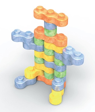 BLOCKS8 Maxi 150 druh balení: v jutovém sáčku