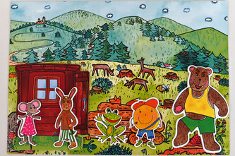 MARIONETINO Boudo budko pohádka k divadlu