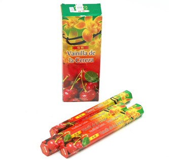 Indické vonné tyčinky GR HX Cherry Vanilla, 20ks