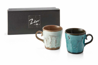 Hrníčky Miyu z japonské keramiky - Dárková sada s 2 ks, 2ks