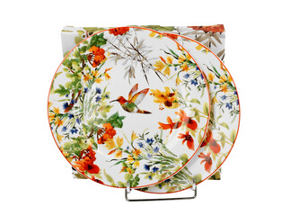 Komplet 2 talerze deserowe LINNEA