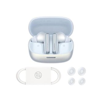 Bluetooth sluchátka Baseus Bowie M2s Pro bílá