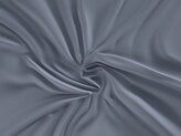 Saténové prostěradlo s gumou 220x200cm tmavě šedé