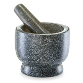 ZELLER Hmoždíř s tloučkem ze žuly, antracitový průměr 1 2cm