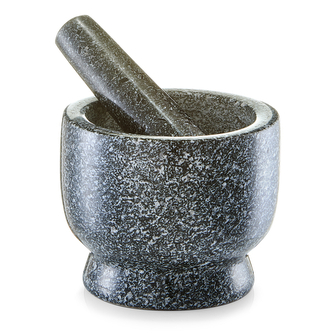 ZELLER Hmoždíř s tloučkem ze žuly, antracitový průměr 1 2cm