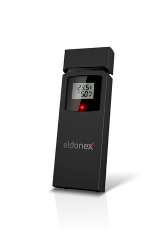ELDONEX WeatherCheck senzor ČERNÁ