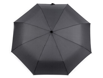 Pánský skládací vystřelovací deštník - 1 ks - 1 šedá proužky