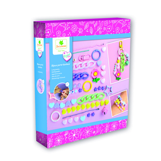 Výroba šperků - veselé barevné náramky a přívěsky