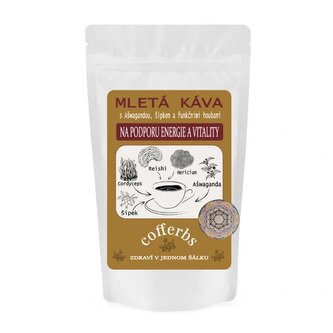 Káva mletá - Ašwaganda – 100g Káva mletá - Ašwaganda – 100g