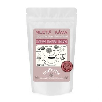 Káva mletá - Ostropestřec – 35g Káva mletá - Ostropestřec – 35g
