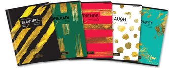 Zeszyt A5/80K kratka Blackie Color (5szt)