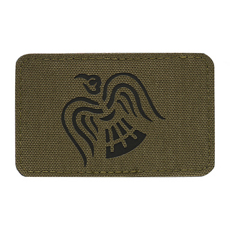 Nášivka M-Tac Raven Flag Laser Cut - olivová-černá