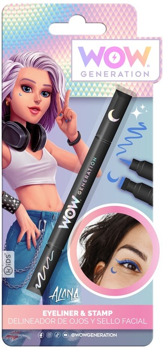 Kredka do oczu ze stempelkami do ozdabiania do twarzy WOW, Kids