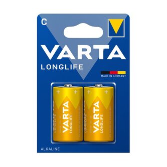 Varta Longlife C Baterie 2ks Varta Longlife C Baterie 2ks