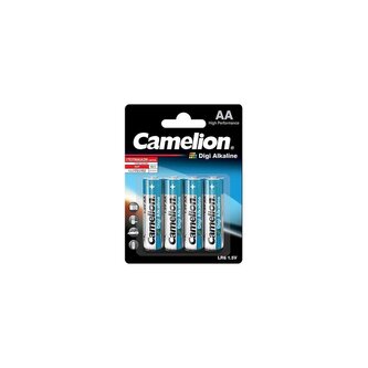 Alkalická primární baterie 1,5V, 2800 mAh, AA, blistr 4ks