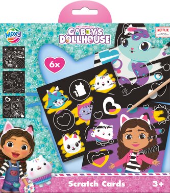 Vyškrabávací obrázky Gábinčin kouzelný domeček 6 ks