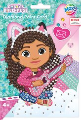 Diamantové malování přání s obálkou Gábinčin kouzelný domeček