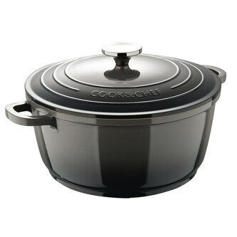 BERGNER Kastrol litinový s poklicí EXCALIBUR 28 cm šedá BG-36102-GY BERGNER Kastrol litinový s poklicí EXCALIBUR 28 cm šedá BG-36102-GY