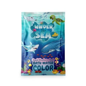 KOUPEL barevná 80 g UNDER THE SEA s efektem změny barvy (modrá až zelená) ACCENTRA