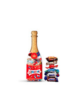 Dárková láhev - MINIS-Snickers,Mars,Twix....296g
